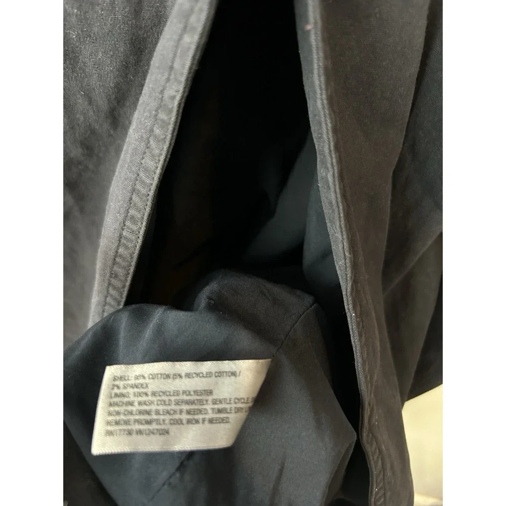 Universal Thread Trench Coat Womens Medium Navy Blue Jacket Duster